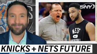 Knicks front office and coaching staff relationship, Nets best case scenario | SportsNite | SNY