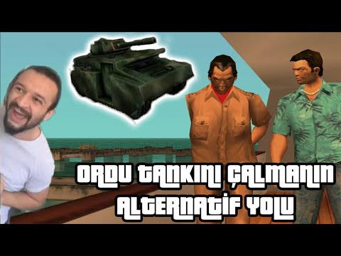 Ordu Tankını Çalmanın Alternatif Yolu - GTA Vice City