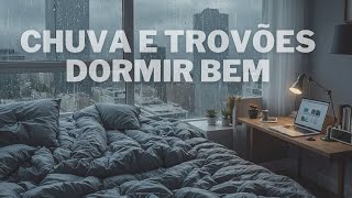 Som de chuva  e trovões | Descano da mente | Paz interior | Reduz Stress | Diminui a ansiedade.