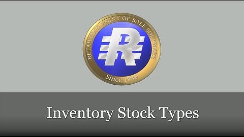 Inventory Stock Types
