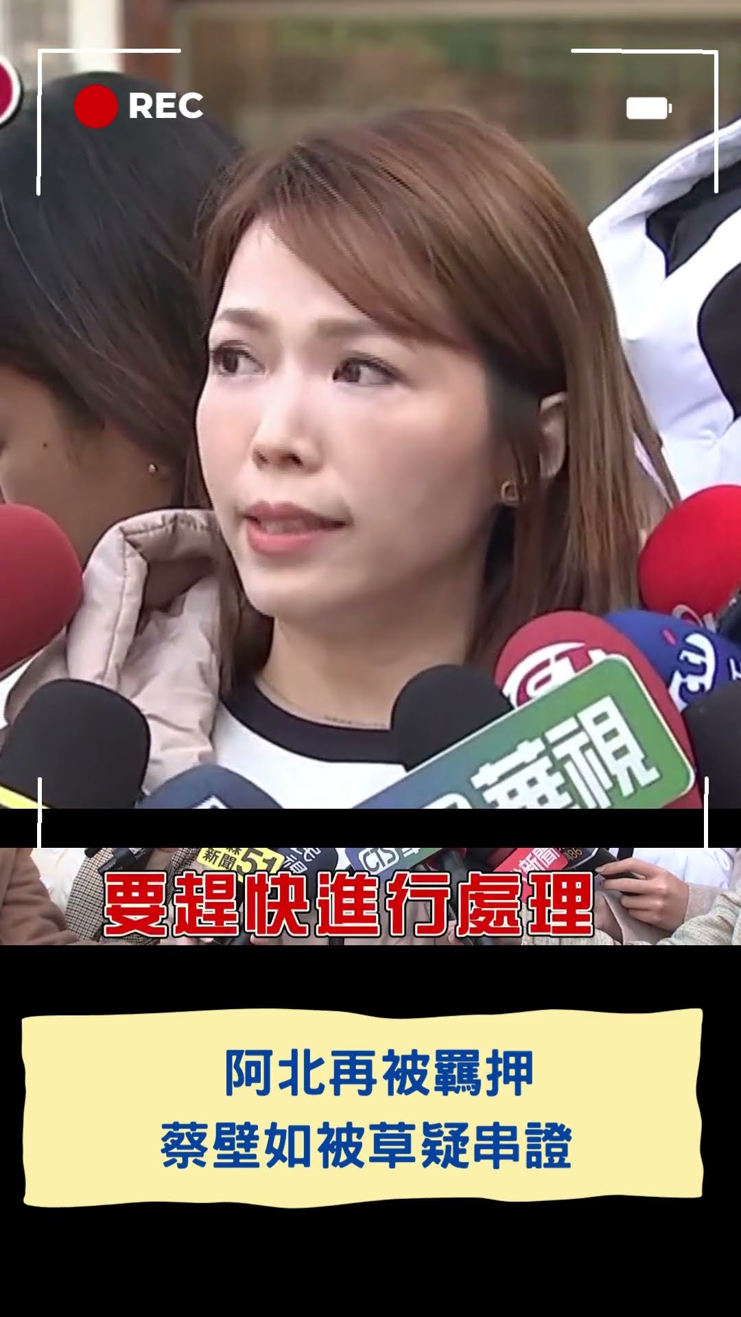 蔡壁如被草疑串證 稱處份書沒有她的翻供 但有陳智菡串證  戰狼小姐姐開嗆:荒謬｜20250103｜#shorts