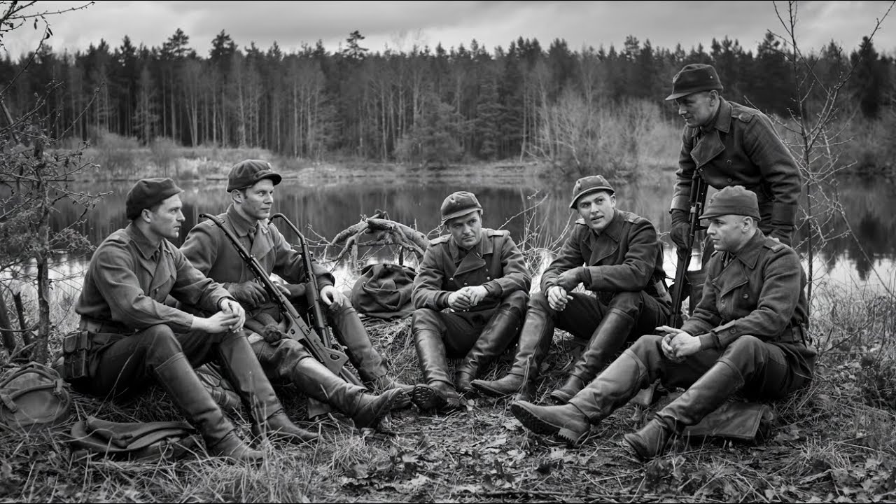 НЕМЦЫ ОСТАНОВИЛИСЬ на привал у леса, не понимая, что выбрали самое опасное место