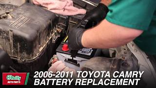How To Remove and Replace the Battery on a 2006-2011 Toyota Camry