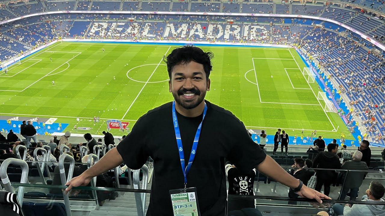 My First Time in Santiago Bernabéu