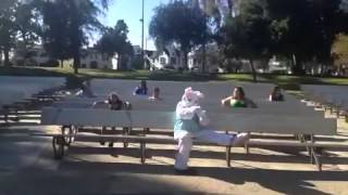 Mommy Bunny doing the Harlem Shake