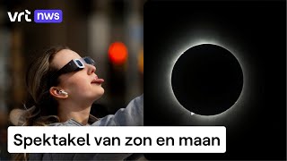 Zo zagen de Amerikanen de volledige zonsverduistering