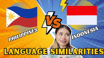 SIMILIARITIES BETWEEN  INDONESIA &TAGALOG/FILIPINO LANGUAGE (INDONESIAN POV)