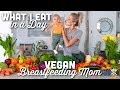 What I Eat In A Day + Food Haul | Vegan Breastfeeding Mom (2500+ cal)