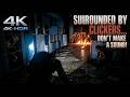Surrounded by Clickers… Don’t Make a Sound! Ultra Realistic l 4K HDR