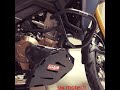 Fitting SW Motech crash bars to Africa Twin