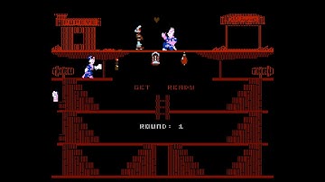 Atari 7800 Popeye running in 320 mode