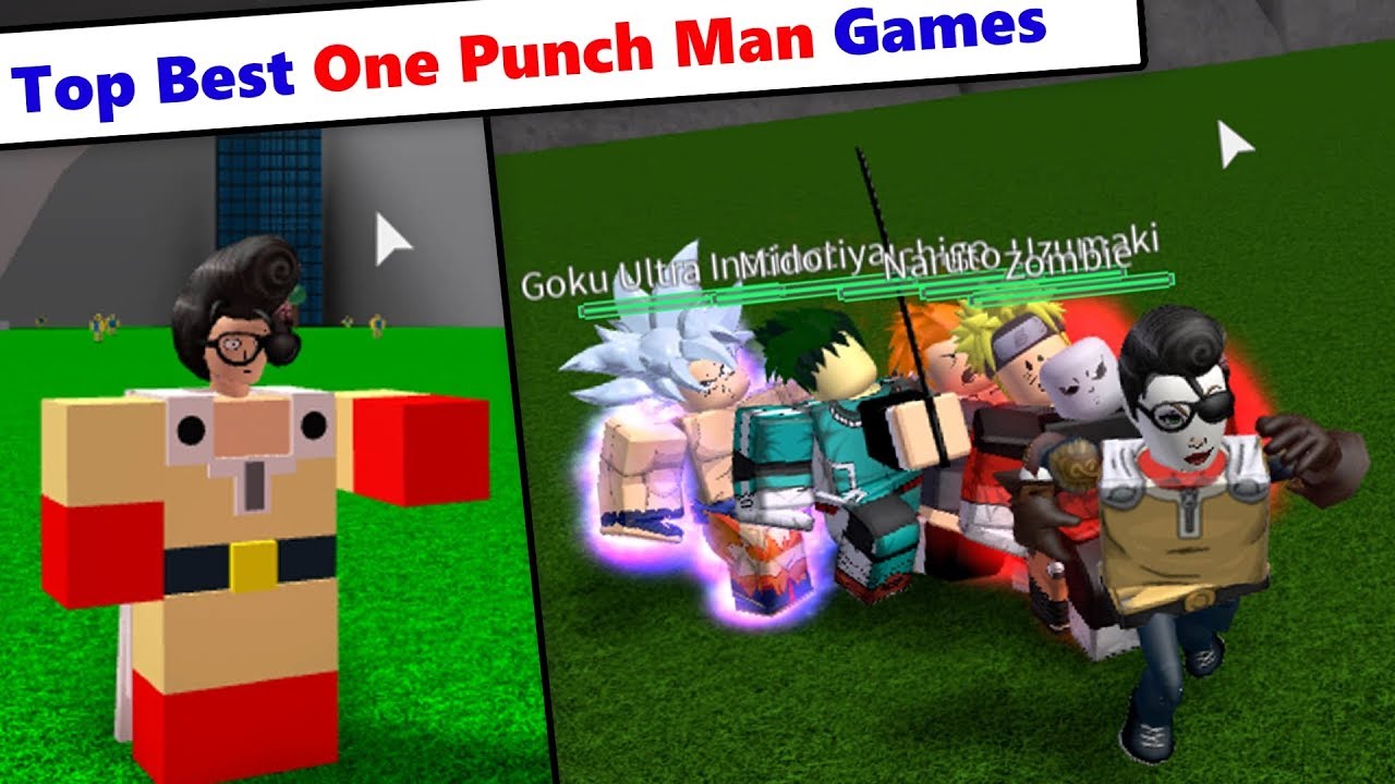 Top Best One Punch Man Games In Roblox Youtube - one punch man roblox shirt id