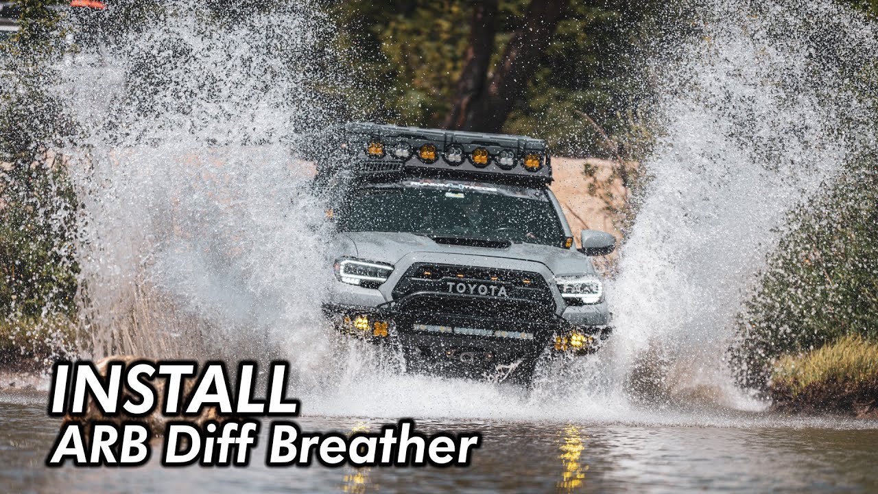 ARB Diff Breather Install YouTube