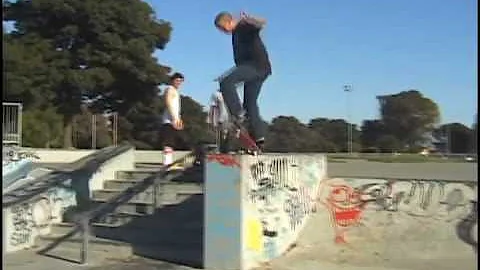 Tyler Fuston : 10 Tricks for a Taco.  (ledge drop ...
