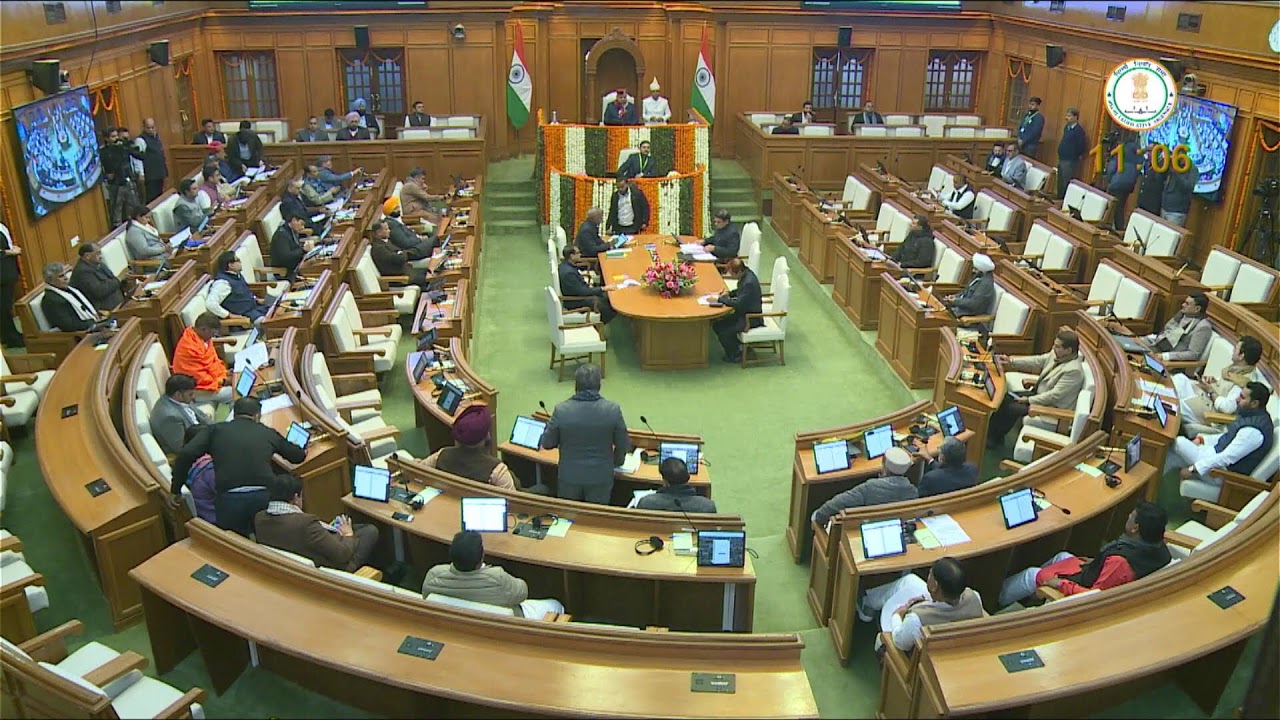 Delhi Legislative Assembly proceedings