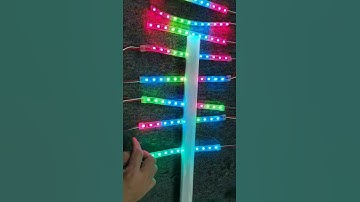 WS2812 WS2811 APA102 SK6812 RGB RGBW TTL SIP signal Amplifier controller SP901E user video