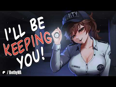 Goth Security Guard Catches You In The Act.. and Wants You For Herself【 Audio RP 】