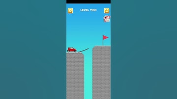 Draw Bridge puzzle level 1180 #game #gameplay #games #gaming #story1 #drawing #draw #trending#shorts