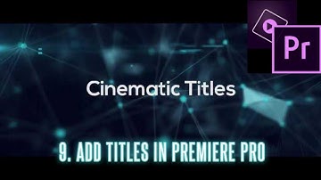 ADD TITLES LIKE NETFLIX: Premiere Pro CC 2020 Become Master Video Editor