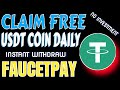 Free USDT Earning Site – Instant Withdraw