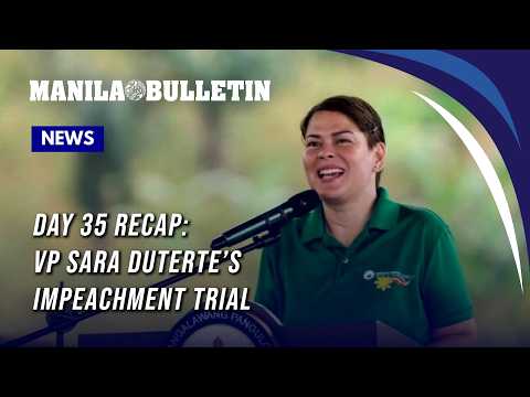VP Sara Duterte Trial Day 35: 15 bank, insurance witnesses testify in trial’s longest day