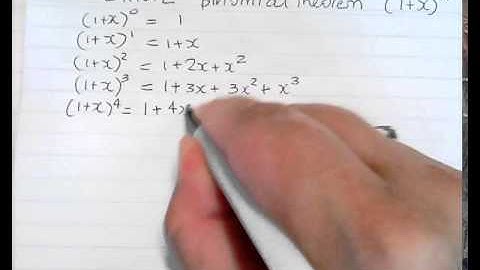 Ex 10 2 Binomial Expansion (1+x)^n  and Ex 10.1 Q9