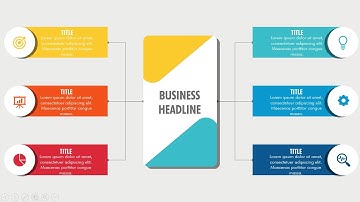 Create 6 Options Infographic Slide in PowerPoint. Tutorial No,: 948