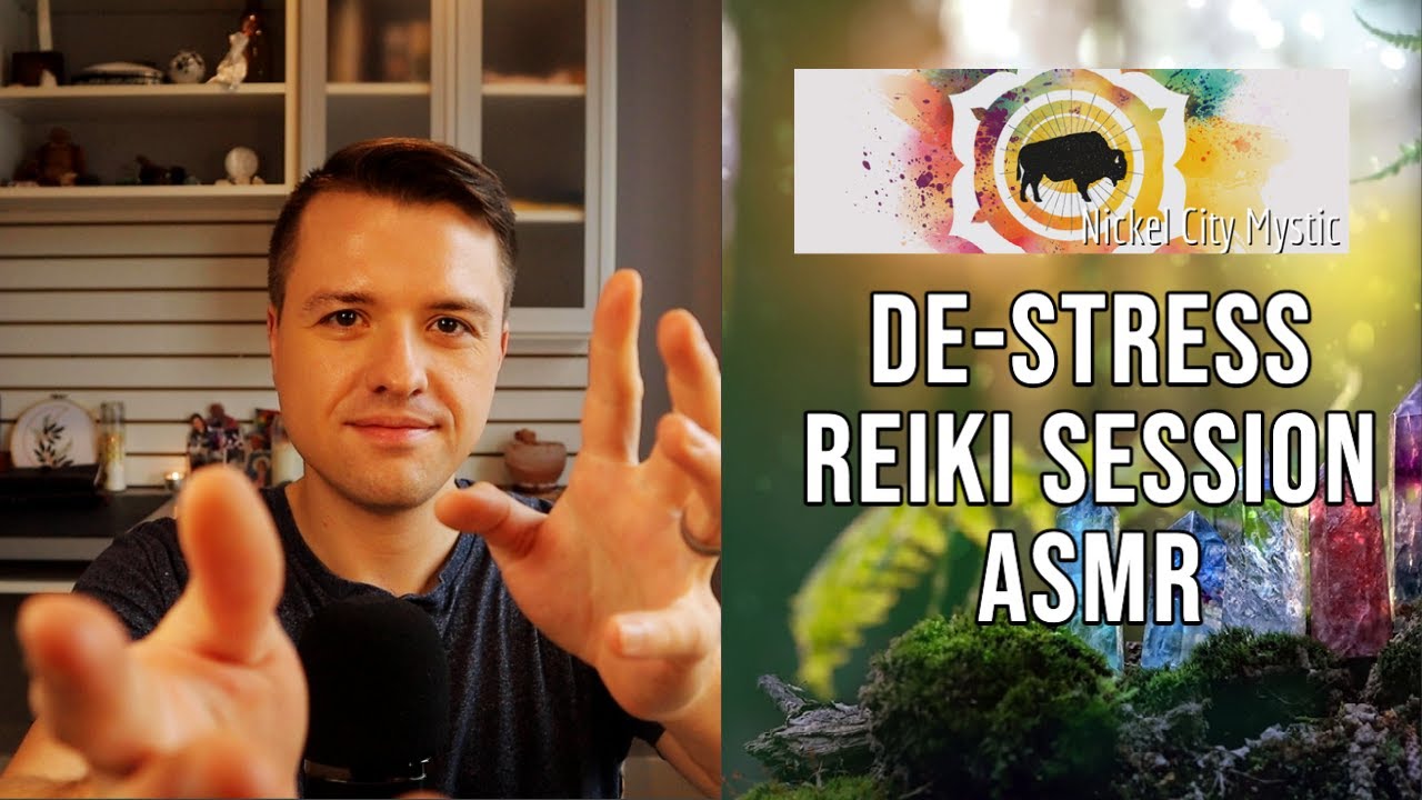 Reiki Session to De-Stress | Relaxation Reiki | ASMR | Guided ...
