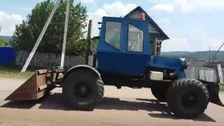 Самодельный трактор Раиля. Второе видео Самодельный трактор Раиля. Второе видео