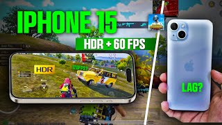 Iphone 15 & plus Pubg HDR extreme test | Iphone 15 bgmi test | Iphone 15 | Samar Playz screenshot 3