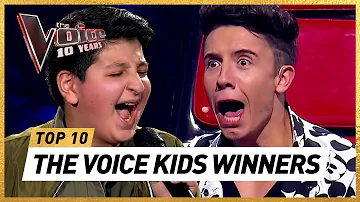 Blind Auditions of the BEST WINNERS in 10 Years The Voice Kids