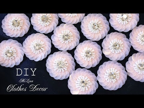 ДЕКОР ОДЕЖДЫ, МК / DIY CLOTHES DECOR / Be In Stile