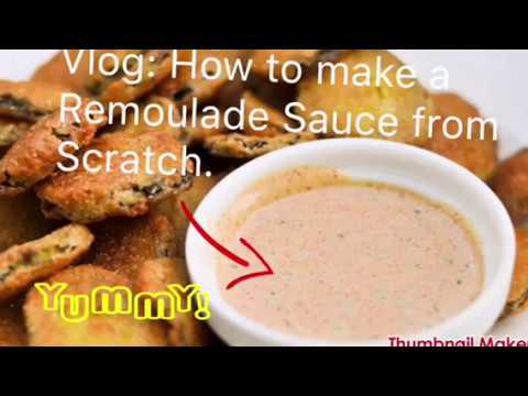 Cooking tutorial:,How to make a Remoulade Sauce