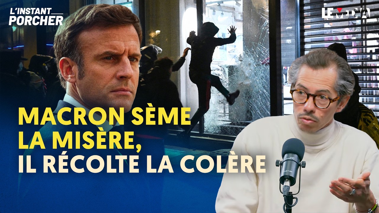 LE COUP DE GUEULE DE THOMAS PORCHER : LES VRAIS CASSEURS SONT AU POUVOIR !