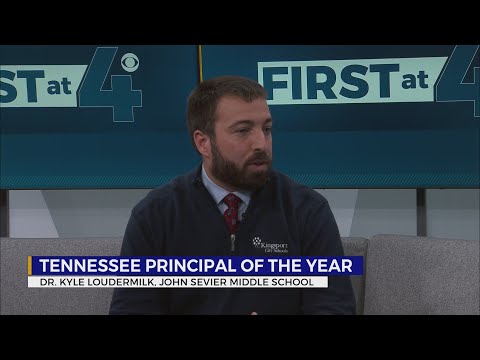 John Sevier Middle School Principal named TN Principal of the year