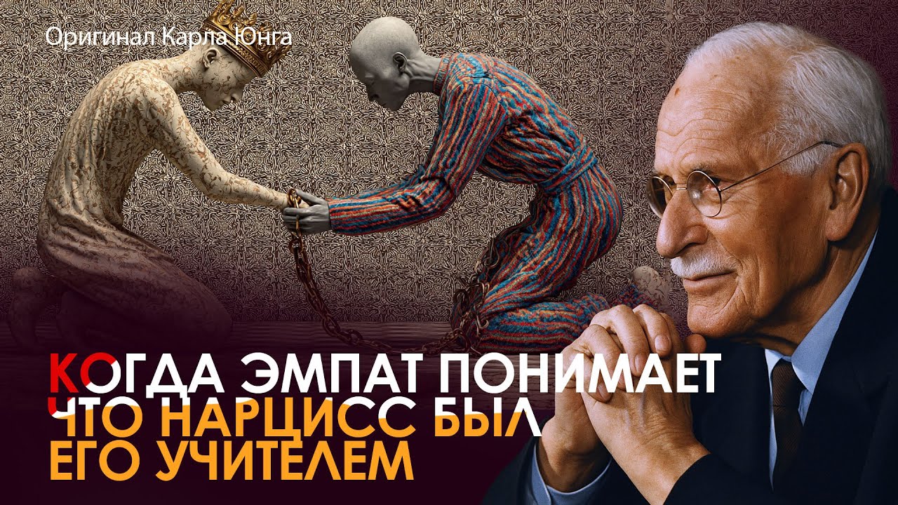 Что Происходит,Когда Эмпат Осознаёт,Что Нарцисс Всё Это Время Был Его Учителем | Оригинал Карла Юнга