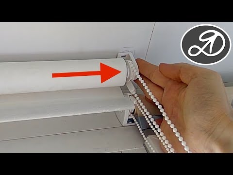 Non-standard Installation Of Roller Blinds. How To Install Roller Blinds DIY