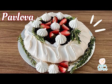PAVLOVA | PASTEL DE MERENGUE CON MERMELADA DE FRUTOS ROJOS , navidad 2024 | POSTRES CON IXCHEL