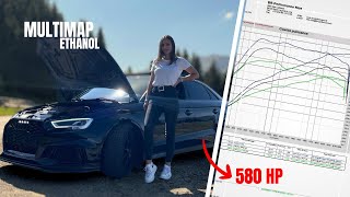 RS3 de 580hp Multimap éthanol 🚀 BR performance