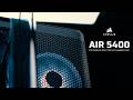 Vídeo: CASE CORSAIR AIR 5400 RS-R WHITE ARGB SIN FUENTE VIDRIO TEMPLADO MID TOWER TRIPLE CAMARA (PN:CC-9011319-WW)