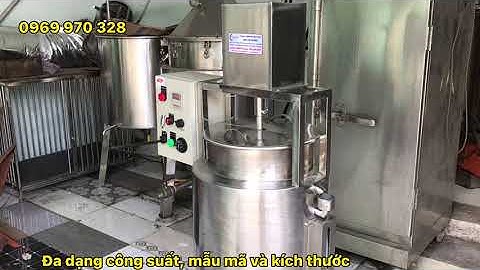 Nồi cánh khuấy, nồi nấu sáp, nấu thạch đen, nấu thảo dược, nấu siro,.... 50l