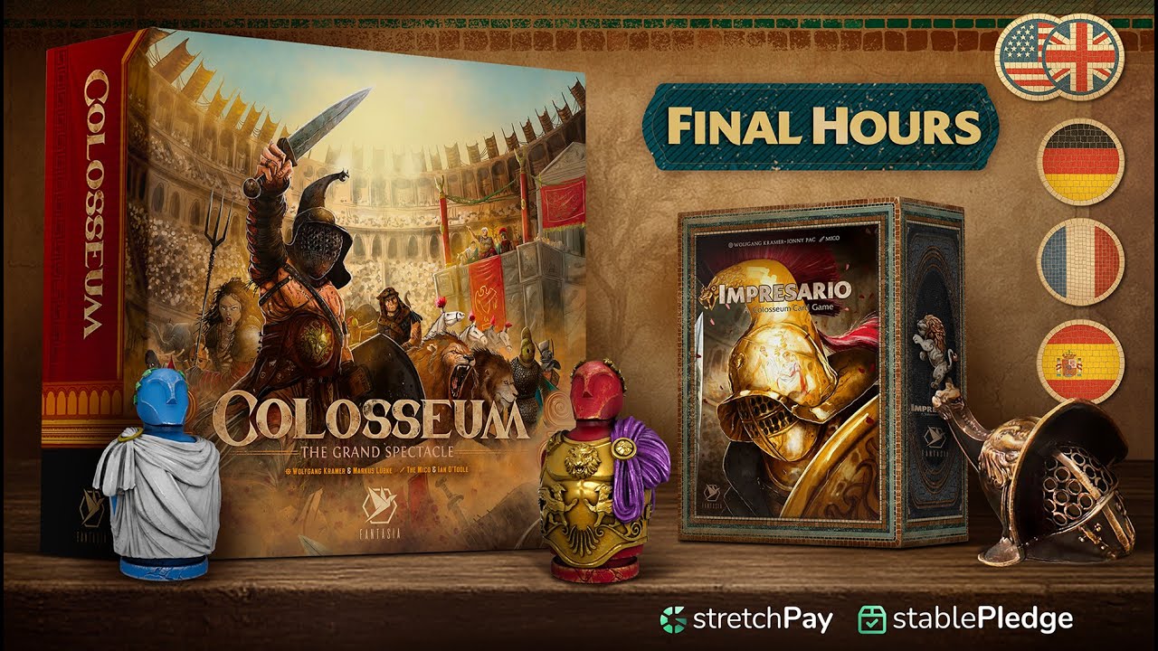 Colosseum: The Grand Spectacle by Fantasia Games - Gamefound