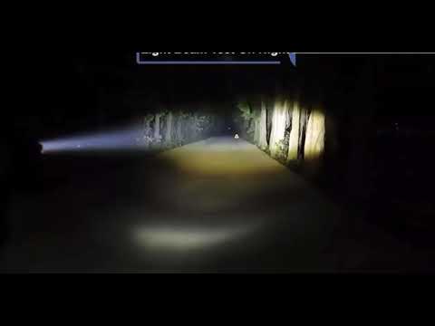 كشاف أمامي للسيارات والدراجات النارية بومة ليد ثنائي الألوان اصفر ابيض    