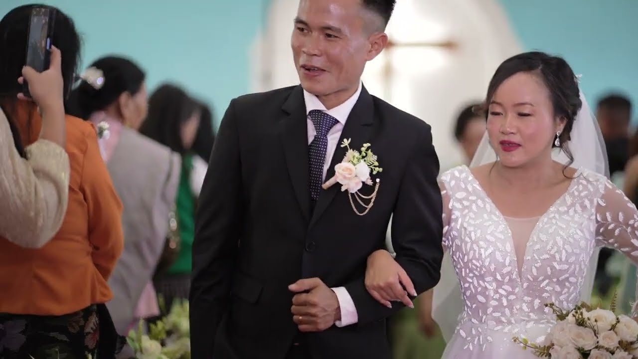 Mangmin weds Chongboi || Christian Wedding