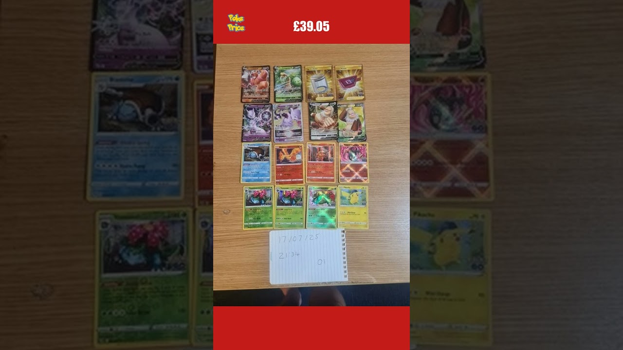 🚀 Big sale: Pokemon Go 16 Card Bundle Rare went for £39.05 📈 