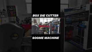 Manual Die Cutter Machine Package Industry Box Making Machine