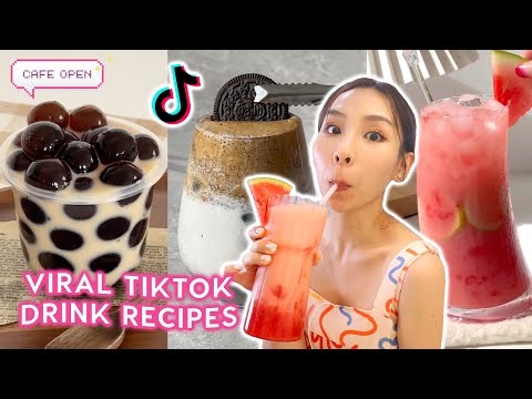 I Tried Making Viral TikTok Drinks 🧋