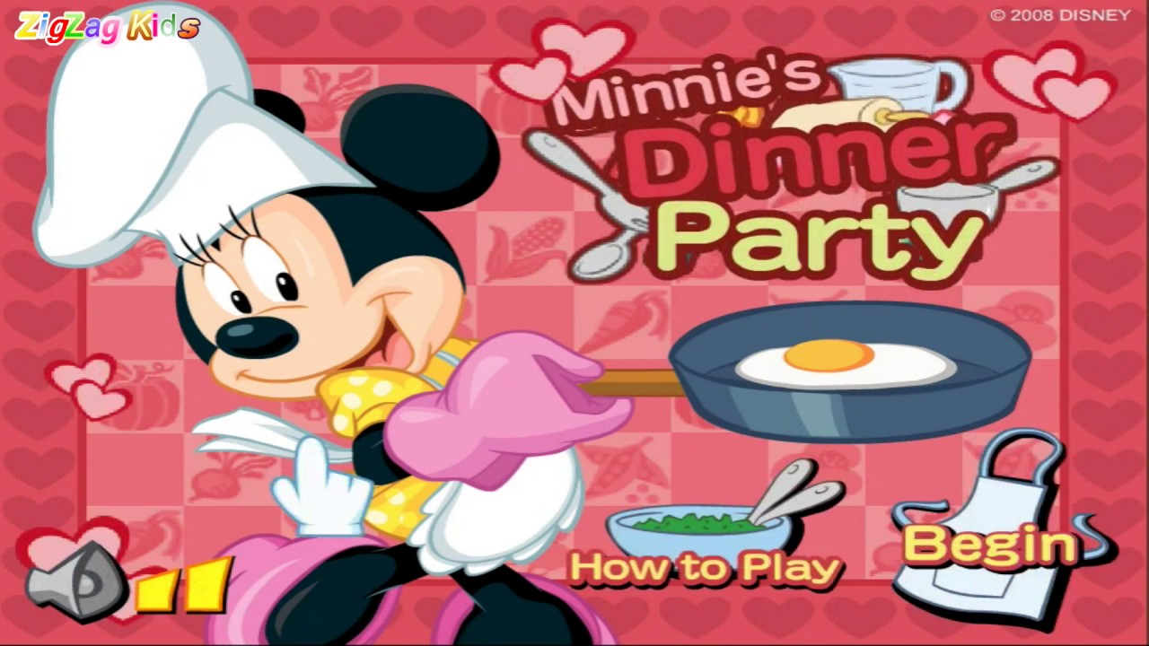 O Rato Mickey | Minnies Dinner Party | ZigZag - YouTube