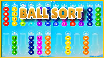 color ball sort wooden puzzle (level 1918-1925) #relaxing #gaming