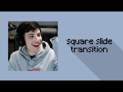 square slide transition on alight motion